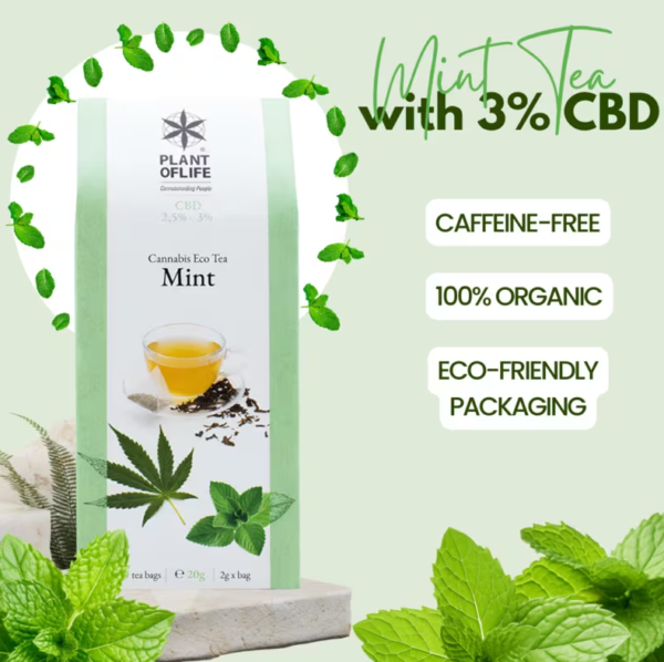 Chá de Menta com CBD 3% - Image 2